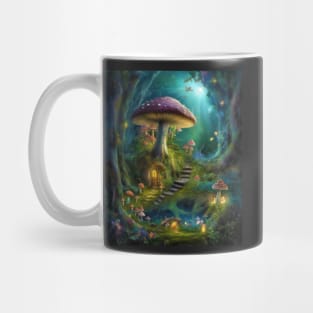 Magical Mushroom Village Mug